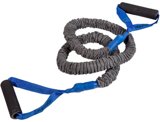 Эспандер трубчатый Profi-Fit, в чехле-рукаве, сопротивление 13 кг Эспандер трубчатый Profi-Fit, в чехле-рукаве, сопротивление 13 кг