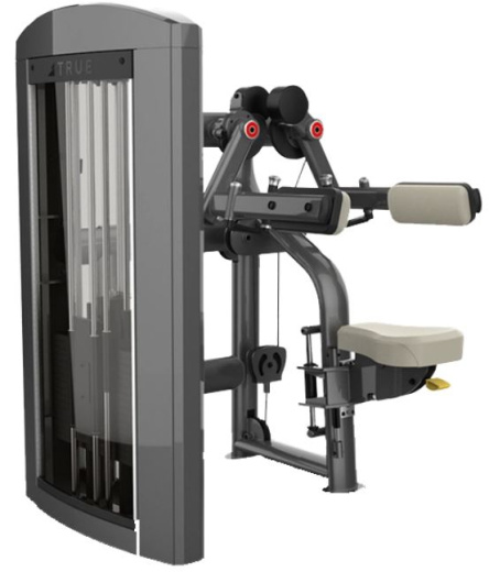 Дельтовидные мышцы (отведение), стек 118 кг. True SPL-0800P