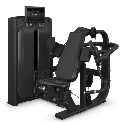 Независимая бицепс-машина с консолью Matrix Onyx Ultra G7-S40-03-OE - фото 1