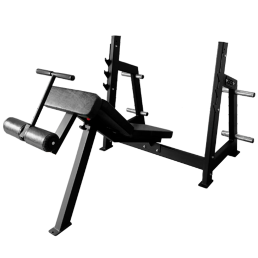 Скамья для жима под углом вниз Bronze Gym AL-306