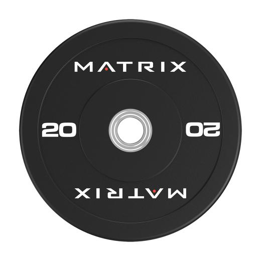 Диск бамперный обрезиненный тренировочный 10 кг. Matrix MAC-10BK-PLT-TRAIN - фото 1