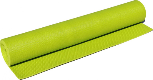 Коврик для йоги и фитнеса Profi-Fit, 4 мм, Проф Плюс (светло-зеленый) - фото 3
