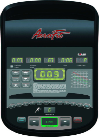 Эллиптический тренажер Aerofit X4-E LED - фото 2