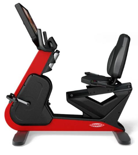 Горизонтальный велотренажёр Panatta Rossopuro Bike Led Plus 1RPL002 Горизонтальный велотренажёр Panatta Rossopuro Bike Led Plus 1RPL002