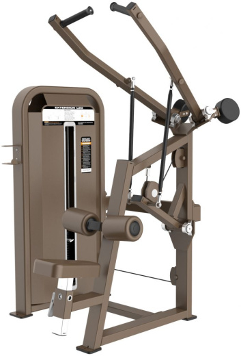 Тяга сверху, вертикальный блок. Стек 109 кг. DHZ E-5035