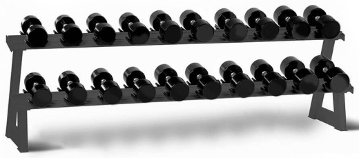 Стойка для хранения 10-ти пар гантелей Aerofit AFDBR10 - фото 1