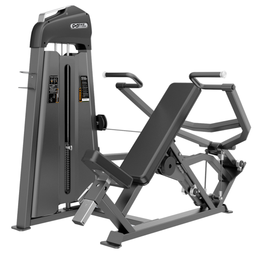 Жим от плеч (стек 135 кг.) DHZ E-3006