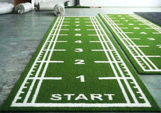 Искусственный газон (трава) DHZ для функционального тренинга с разметкой 2x10