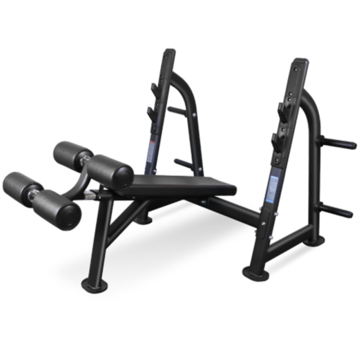 Скамья для жима с отрицательным наклоном Bronze Gym BR-1013