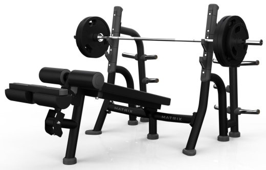 Скамья для жима с отрицательным наклоном Matrix Magnum A80