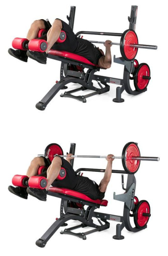 Олимпийская мульти скамья с отрицательным наклоном Panatta 1HP206