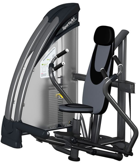 Жим от груди с разделенным ходом рычагов Sports Art S915