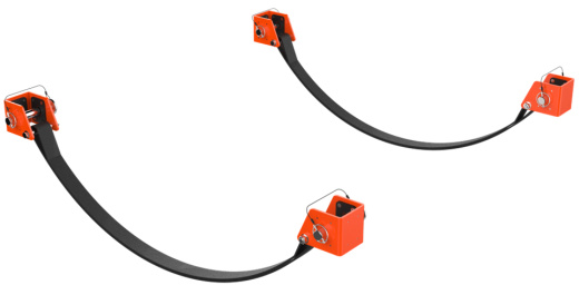 Страховочные ремни для штанги Impulse HSPCF49