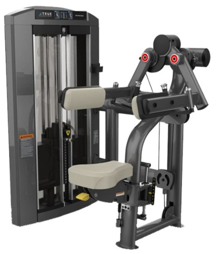 Дельтовидные мышцы (отведение), стек 118 кг. True SPL-0800P