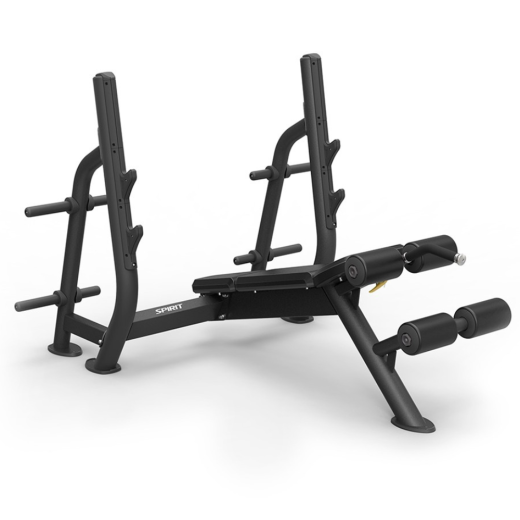 Олимпийская скамья с отрицательным углом наклона Spirit SP-4211