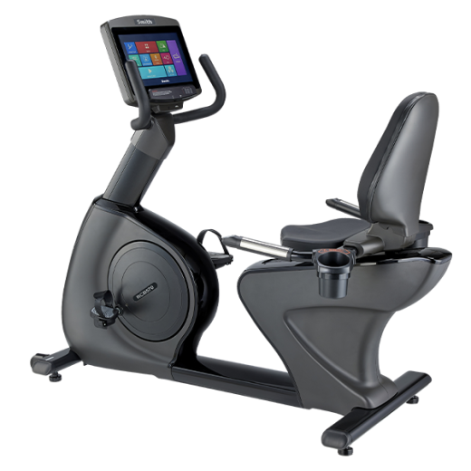 Горизонтальный велотренажер Smith RCB570 c экраном iSmart 15,6 - фото 1