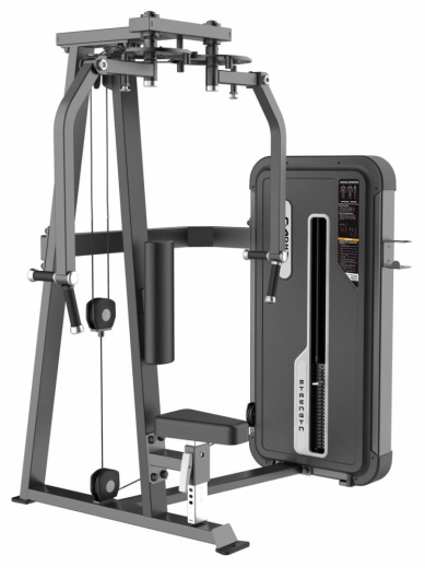 Баттерфляй/задние дельты. Стек 109 кг. DHZ A-3007