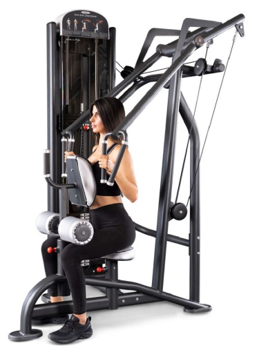 Тяга к поясу сверху с расходящейся траекторией Panatta 1FE006