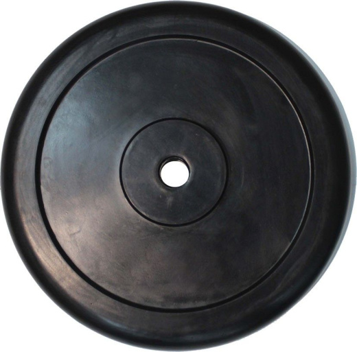 Диск обрезиненный, черный Classic  D-26, 25 кг. Profi-Fit - фото 1