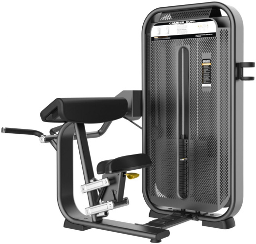 Бицепс-машина сидя. Стек 80 кг. DHZ E-7030