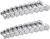 Гантельный ряд CHROME 1-10 кг (10 пар) Profi-Fit - фото 1