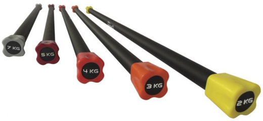 Бодибар Fitex Pro 5 кг, наконечник зеленый