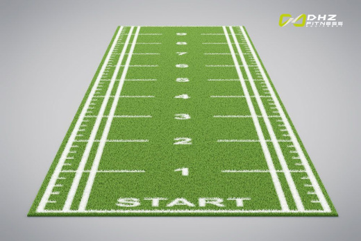 Искусственный газон (трава) DHZ для функционального тренинга с разметкой 2x10