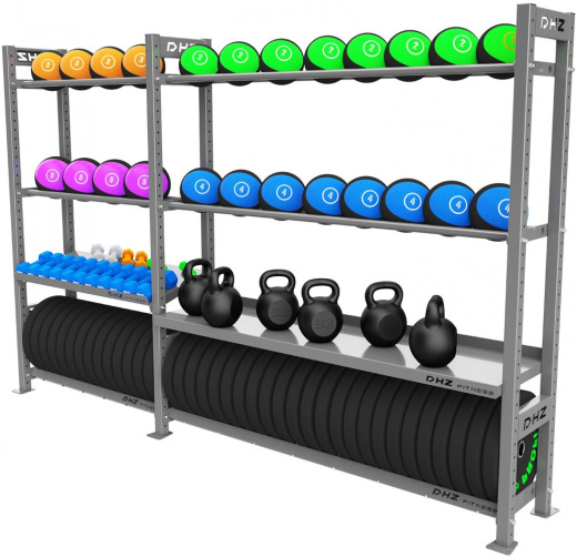 Стеллаж модульный 2900-1950 DHZ А0130 Стеллаж модульный 2900-1950 DHZ А0130