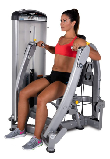 Жим от груди сидя с независимыми рычагами True FUSE-0900H