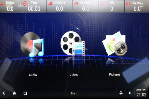 Беговая дорожка Aerofit PT500H (X4-T LCD)