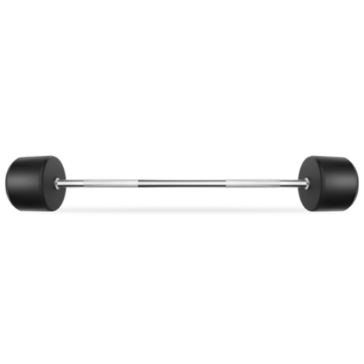 Штанга обрезиненная прямая 55 кг Bronze Gym BG-PA-BB-S55