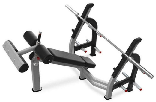 Скамья для для жима с отрицательным углом наклона Nautilus 9NP-B7202