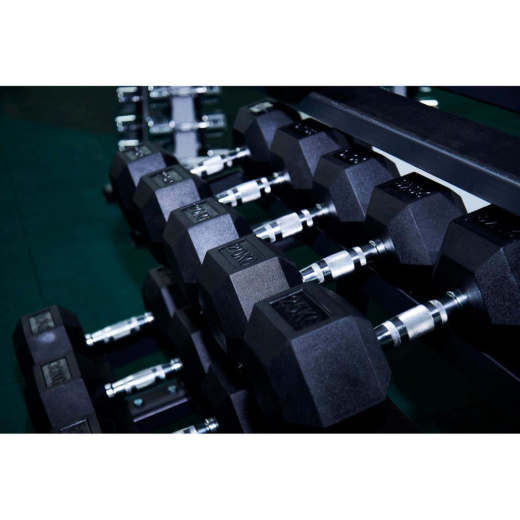 Гантель гексагональная обрезиненная ZSO, 8 кг