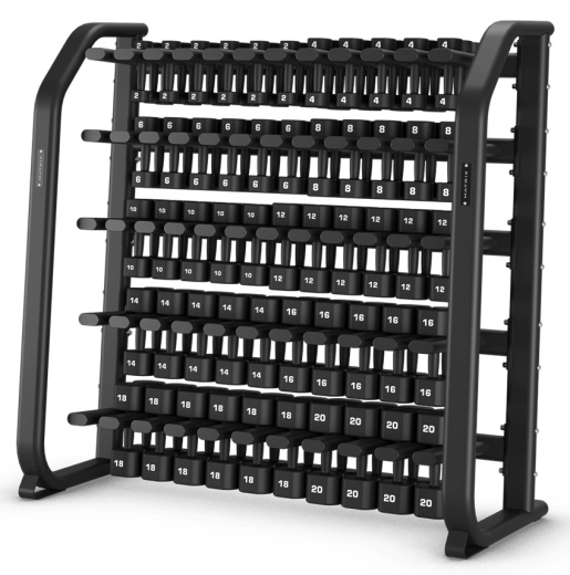 Стойка для гантелей групповых занятий. Matrix MAC-DB-RAC-STU