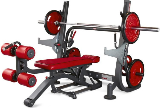 Олимпийская мульти скамья с отрицательным наклоном Panatta 1HP206