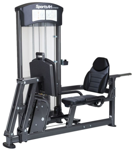 Жим ногами горизонтальный - голень сидя Sports Art DF101