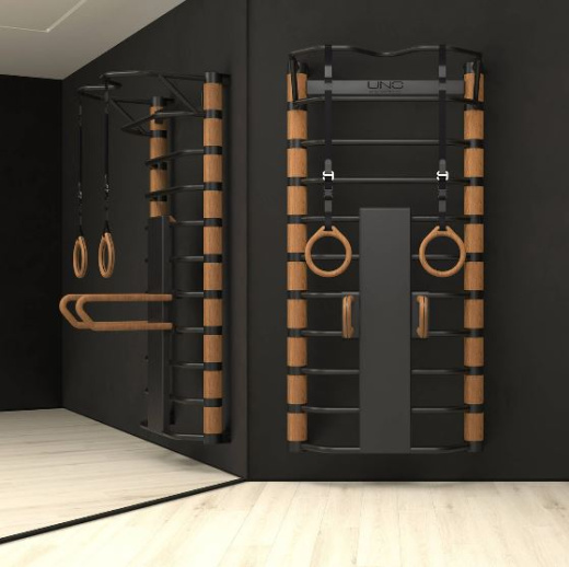 Настенная шведская стенка Uno Tesoro Nero Uno Estetico UN-1102