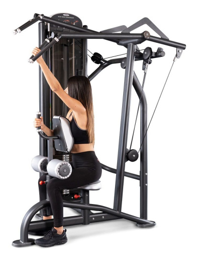 Тяга к поясу сверху с расходящейся траекторией Panatta 1FE006