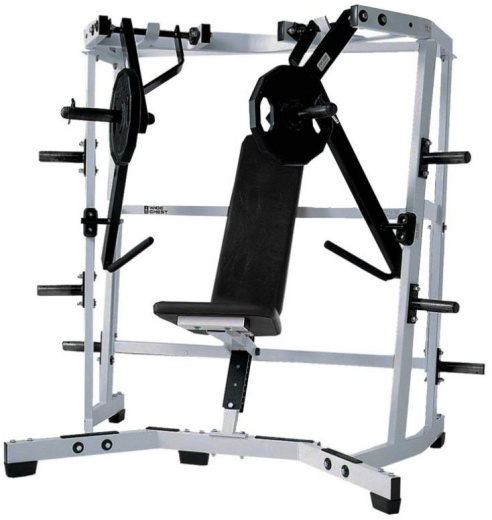 Независимый жим от груди широким хватом DHZ SM2014