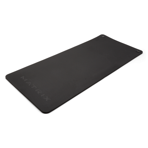 Коврик гимнастический с люверсами 142х59х1,2 см. Matrix MAC-MAT-TPE-BLK-56