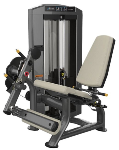 Разгибание ног сидя, стек 91 кг. True SPL-0100LP