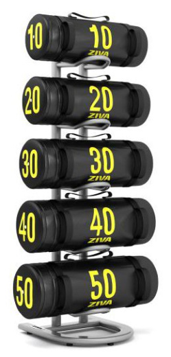 Стойка для фитнес аксессуаров (5 шт) Ziva ProFT ZST-FTRK-0105