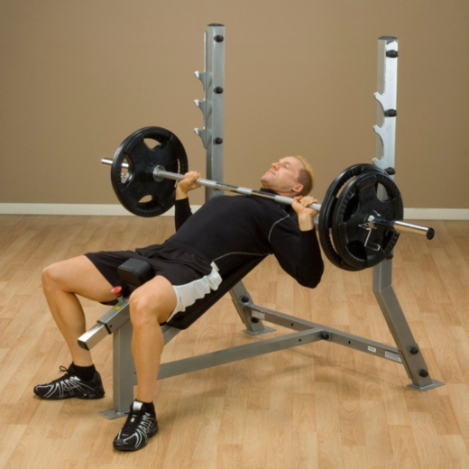 Наклонная скамья для жима Body Solid ProClub SIB359G - фото 2