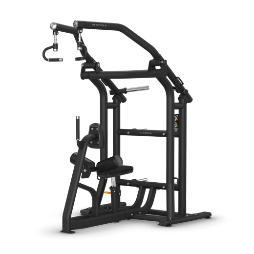 Тяга сверху с вращающимися рукоятками (независимые рычаги). Matrix Magnum MG-PL37