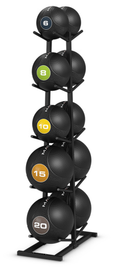 Стойка для медицинских мячей, на 10 шт. Matrix MAC-MB-RAC-10