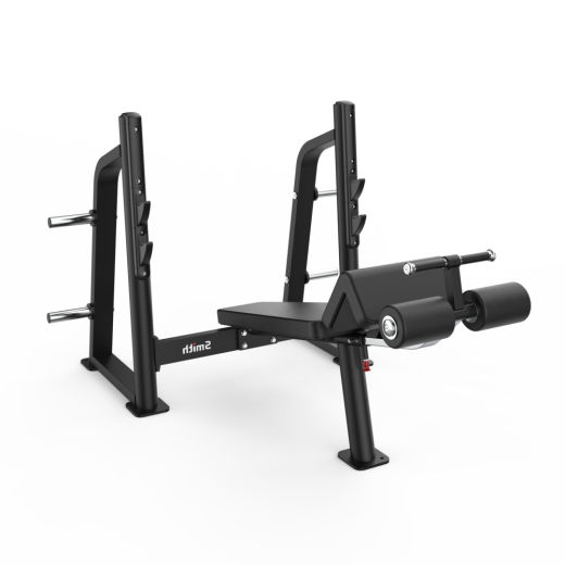 Олимпийская скамья с отрицательным наклоном для жима Smith SR006