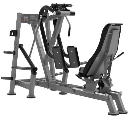 Жим ногам горизонтальный независимые рычаги Fitex Pro Free weight line FTX-FWL35
