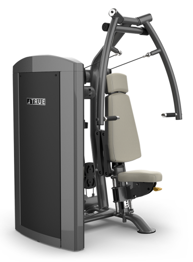 Жим от груди сидя с независимыми рычагами, стек 145 кг. True SPL-0900HP