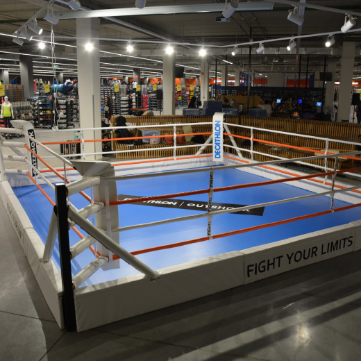 Ринг боксерский в силовой раме Fighttech BR3 - фото 5